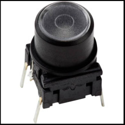 MEC 1FS081 1FS Series Kapturek ochronny okrągły czerwony 1 szt.