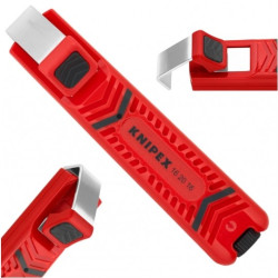 Ściągacz izolacji 130mm uniwersalny 4-16mm do kabli okrągłych KNIPEX 16 20 16 SB