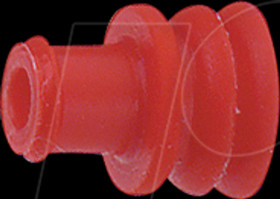 0-281934-3 Single-seal cap, red