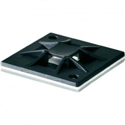 uchwyt do mocowania opaski 30x30mm czarny 10sztuk
