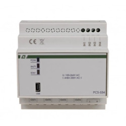 Sterownik impulsowo-czasowy 1s-100h 24-230V AC/DC 4-kanałowy MAX-PCS-534