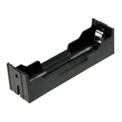 KOSZYK POJEMNIK NA AKUMULATOR BATERIE Li-Ion 1x 18650 W DRUK, BLASZKI