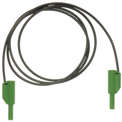 Metrel 20991765 Safety Test Lead 1.50m Black/Green 4mm Jack