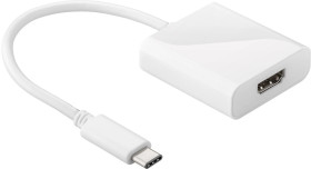 Adapter USB-C - HDMI biały 66259