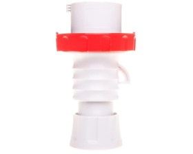 Wtyczka przenośna 5P 16A 400V czerwona IP66/IP67/IP68/IP69 6H IEC 309 HP GW60031H /opak. 25/