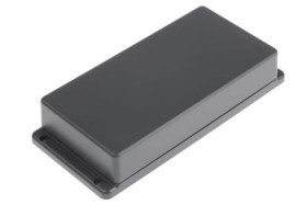 Obudowa Szary z kołnierzem, 190 x 86 x 35mm, RS PRO