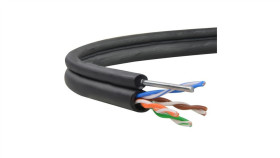 Przewód U/Utpzwn Nieekranowany Utpzwn Kat.5E Zewnętrzny Żelowany Z Linką...