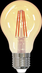 401073 LED filament bulb E27, 4.5 W, 400 lm, 2000 K, dimmable, gold