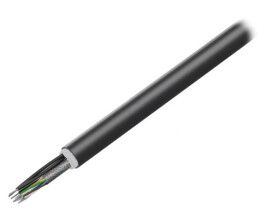 Przewód Ethernet Cat6 Cu 4x1,5 + 4x2x28AWG PUR 100m czarny 9456000302