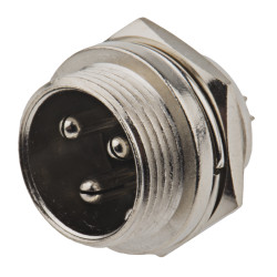 Złącze wielostykowe przemysłowe 3-pinowe Miniaturowe, panelowe Gniazdo RS PRO