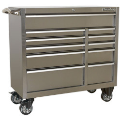 Sealey PTB105511SS Rollcab 11 Drawer 1055mm Stainless Steel Heavy-Duty