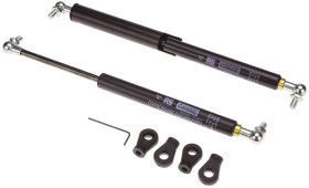 Siłownik gazowy, dł. skoku 100.0mm, materiał Stal 650N ‎Łączenie kuli i gniazda , Camloc