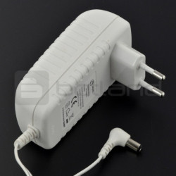 Zasilacz impulsowy 12V/1,5A - wtyk kątowy DC 5,5/2,1mm