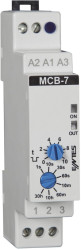 ENTES 101583 MCB-7 Przekaźnik czasowy jednofunkcyjny 24 V/DC, 24 V/AC, 230 V/AC 1 szt. Zakres czasu: 0.1 s - 30 h 1 zest