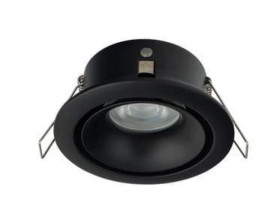 OPRAWA WPUSZCZANA (WYMIENNE NAKŁADKI) IP54/IP20 FOXTROT BLACK CZARNA 8374 Nowodvorski