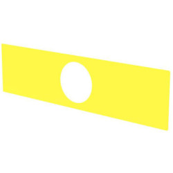 EAO 45-561.1400 EAO Series45 Emergency-Stop Legend Self-Adhesive Yellow