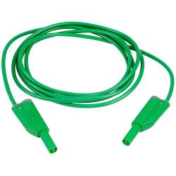 PJP 2712-IEC-25V 25cm Green Stack Safety Lead
