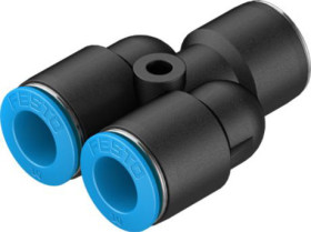 Złączka pneumatyczna Wciskane 10 mm Wciskane 10 mm Festo Adapter rozgałęźny do rur