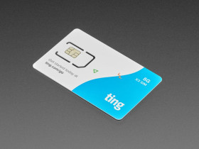 GSM SIM Card from Ting &amp; Adafruit - Data/Voice/Text
