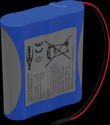 2447-3034-40 Lithium-ion rechargeable battery pack, 3.6 V, 10050 mAh, 1S3P