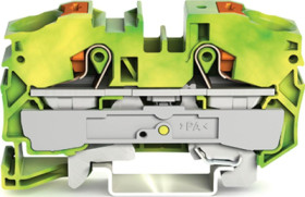 2-wire protective earth terminal, spring-clamp connection, 0.5-16 mm², 1 pole, green-yellow, 2216-1207
