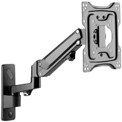 Digitus DA-90428 Monitor wall mount Black 17" - 45" Retractable Rotatable