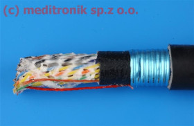 Kabel miedziany, 25 par FTP kat.5 zewnętrzny, żelowany 417m MOHAWK M58628 25PA