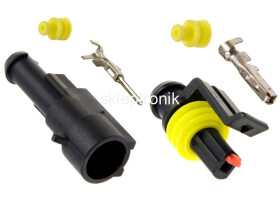 Złącze Superseal kpl. wtyk+gniazdo 1 PIN