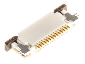 Złącze FPC 12-pinowe 0.5mm Montaż powierzchniowy Żeński Molex