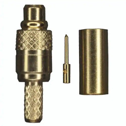 Złącze koncentryczne Montaż na płytce drukowanej Męski 50Ω typ złącza Złącze MMCX Kabel