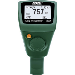 Extech CG104 Paint Meter Pocket Size 0-2000 &#xB5;m Memory for 255 Values