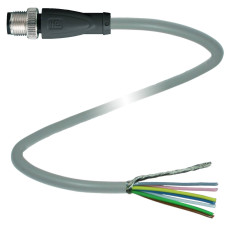 Pepperl+Fuchs 249539 Złącze konfekcjonowane czujnika/aktuatora V19S-G-3M-PUR-ABG, piny: 8, 3 m, 1 szt.