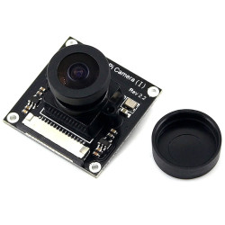 Camera Board for Raspberry Pi - Fisheye 170° Lens (5MP) [Discontinued]