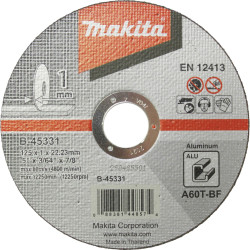 Makita B-45331 Cutting disc Aluminium 125 mm