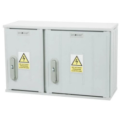 Obudowa termoutwardzalna 660x420x250 IP44 STN 66x42/2L z kątownikami IOB-33160-01-011