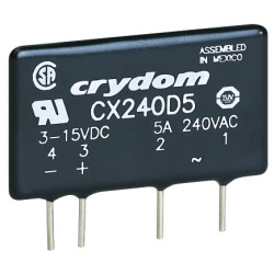 Przekaźnik półprzewodnikowy Montaż na płytce drukowanej 5 A Sensata Crydom 280 V AC SCR