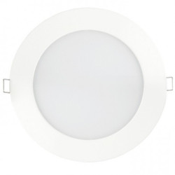 Panel LED ART podtynkowy okrągły 18cm, 16W, 1000lm, AC80-265V, 3000K - biała ciepła