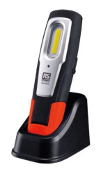 Oświetlenie do prac kontrolnych akumulatorowa, jasność 700 lm, Litowo-jonowy IP54 RS PRO 210g