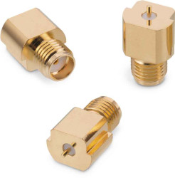 Złącze koncentryczne Montaż powierzchniowy Żeński typ złącza Złącze SMA 18GHz Lutowane