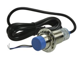 Czujnik; pojemnościowy; CM24-2012A; dwuprzewodowy; SCR; NO; 12mm; 90÷250V; AC; 200mA; cylindryczny metalowy; fi 24mm; 55mm; wysu