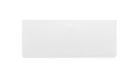 Pokrywa Końcowa Kanału 160X63mm Kremowo-Biała Pk160x65d 8481