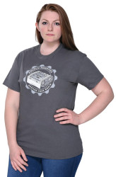 Pololu Zumo T-Shirt: Charcoal Gray, Youth XS