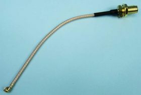 KABEL ANT. 0,10m GN.IPX-&gt;GN.SMA RP-100