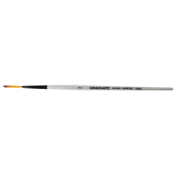 Daler Rowney Graduate Dark Tip Synthetic Rigger Short Handled Brush Size 2