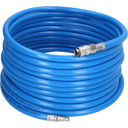 Brilliant Tools BT160015 Air Hose Polyethylene 10m 15 Bar with Couplers