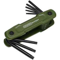 Draper Expert 31111 TX-STAR® Folding Key Set (8 Piece)