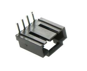 EW02RAG wtyk kątowy do druku 2 pin; raster 2,54