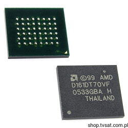 AM29LV161DT-70VF 16MBit FLASH Memory SMD-BGA48 AMD