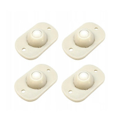 Kółka samoprzylepne 4szt./kpl. koła plastikowe do pudełka, skrzynki rolki