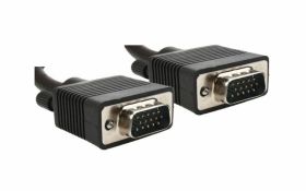 Przyłącze VGA 15M/15M EKRAN+FERRYT 10M BLACK
